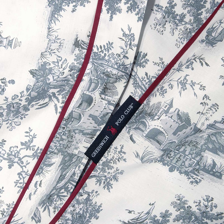 2362 Σετ Σεντόνια King Size Grey 260X280 Greenwich Polo Club