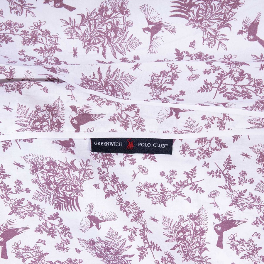 2363 Σετ Σεντόνια King Size White/Nude 260X280 Greenwich Polo Club