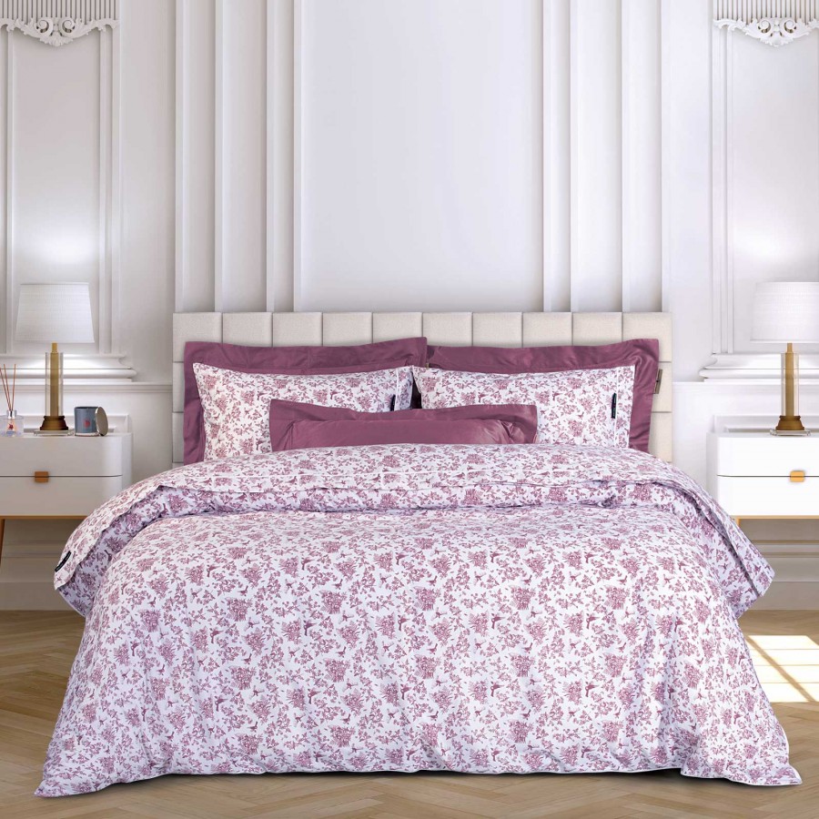 2363 Σετ Σεντόνια King Size White/Nude 260X280 Greenwich Polo Club