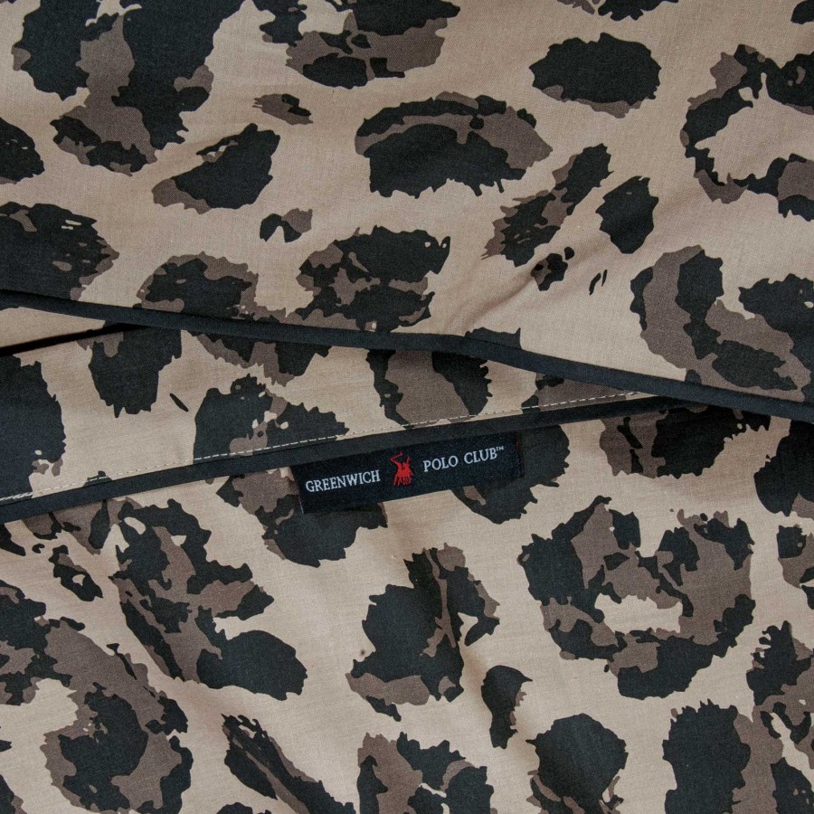 2364 Σετ Σεντόνια King Size Coffee Brown 260X280 Greenwich Polo Club