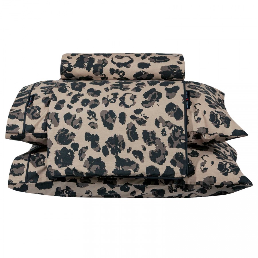 2364 Σετ Σεντόνια King Size Coffee Brown 260X280 Greenwich Polo Club