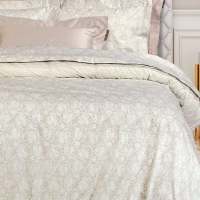 2369 Σετ Σεντόνια King Size Ecru/Taupe 260X280 Greenwich Polo Club
