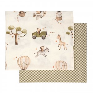 8860 Σετ Σεντόνια  Baby Λίκνου Ivory/Olive Green 70X120 Greenwich Polo Club 8860 Σετ Σεντόνια  Baby Λίκνου Ivory/Olive Green 70X120 Greenwich Polo Club