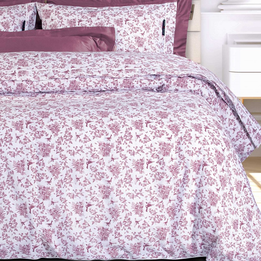 2363 Σετ Σεντόνια Υπέρδιπλα  White/Nude 240X260 Greenwich Polo Club