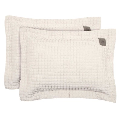 4429 Ζεύγος Μαξιλαροθήκες  Ivory 50X70+7 Greenwich Polo Club