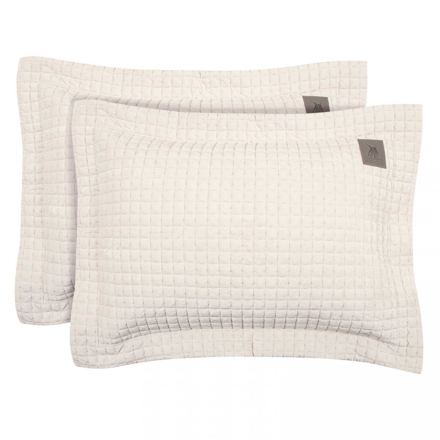 4429 Ζεύγος Μαξιλαροθήκες  Ivory 50X70+7 Greenwich Polo Club