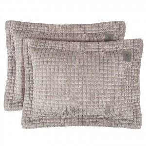 4432 Ζεύγος Μαξιλαροθήκες  Taupe 50X70+7 Greenwich Polo Club