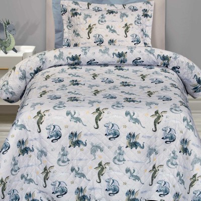 8863 Κουβερλί Μονό 160X240 Μπεζ/Μπλε Greenwich Polo Club