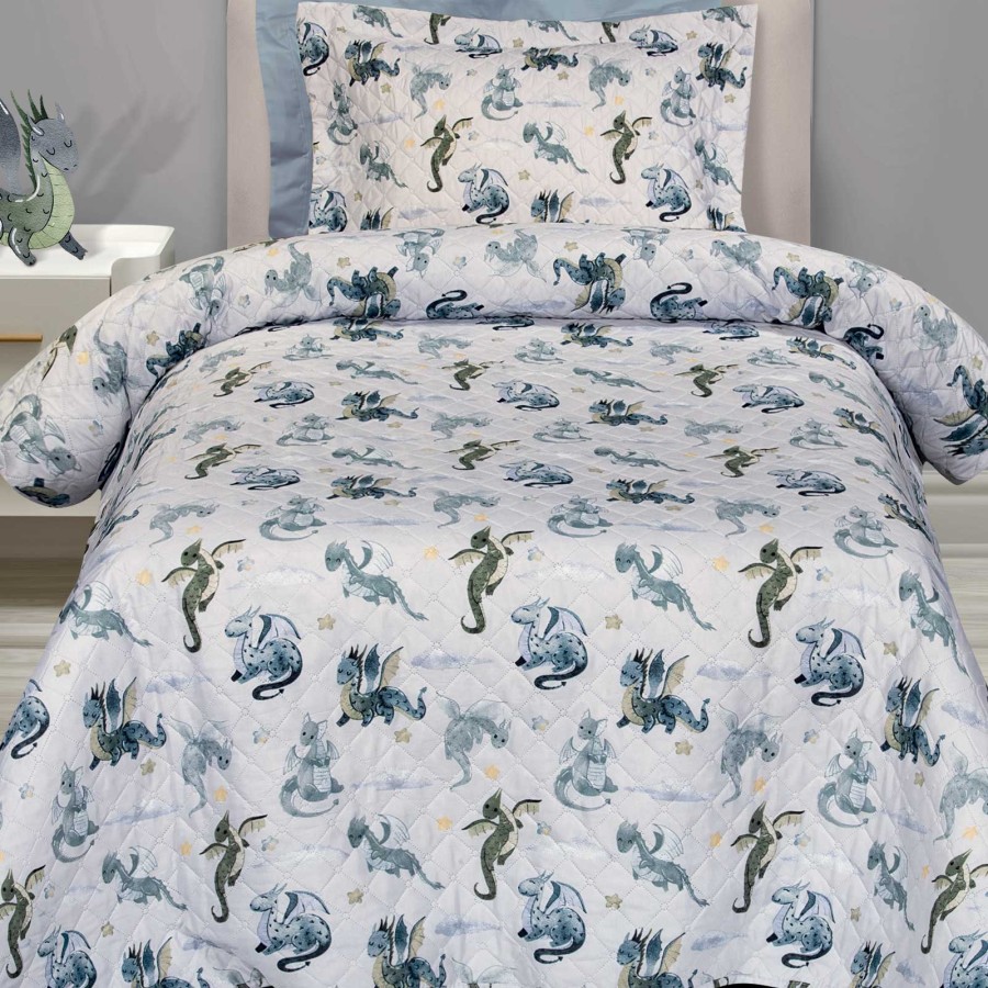 8863 Κουβερλί Μονό 160X240 Μπεζ/Μπλε Greenwich Polo Club