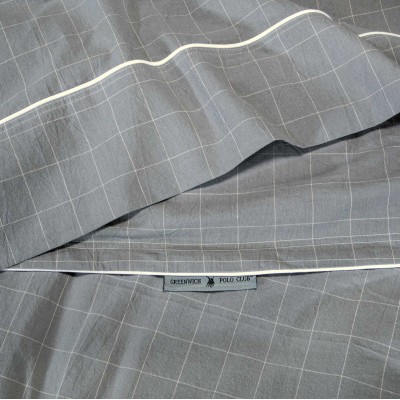 2373 Σετ Σεντόνια King 250X270 Γκρι Greenwich Polo Club