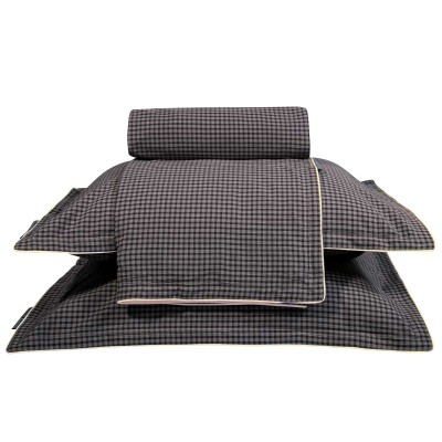 2374 Παπλωματοθήκη Σετ Υπέρδιπλη 220X240 Γκρι Greenwich Polo Club