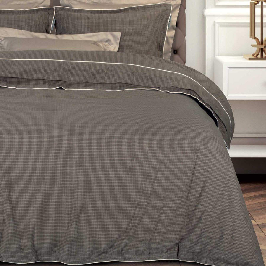 2375 Παπλωματοθήκη Σετ Υπέρδιπλη 220X240 Ταμπάς Greenwich Polo Club