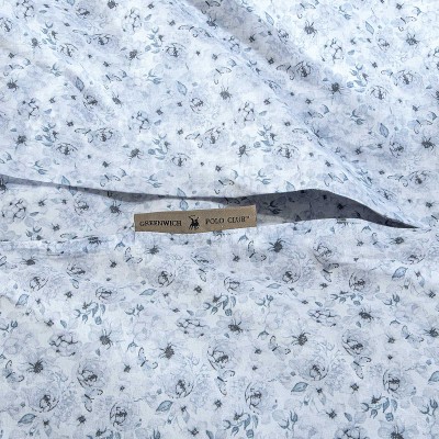 2376 Παπλωματοθήκη Υπέρδιπλη 220X240 Γκρι Greenwich Polo Club