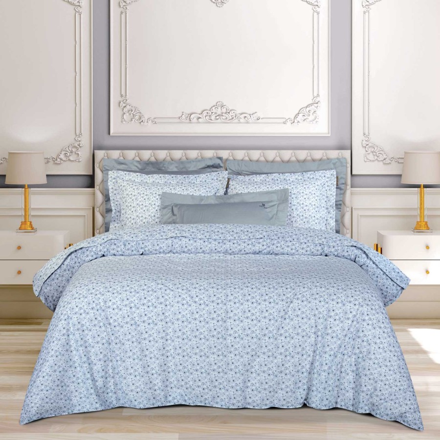 2376 Παπλωματοθήκη Υπέρδιπλη 220X240 Γκρι Greenwich Polo Club