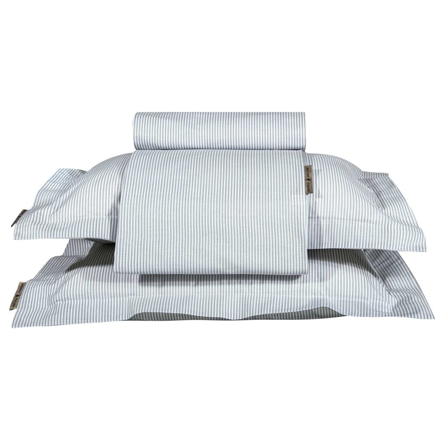 2388 Παπλωματοθήκη Υπέρδιπλη 220X240 Γκρι Greenwich Polo Club