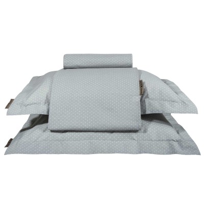 2391 Παπλωματοθήκη Υπέρδιπλη 220X240 Γκρι Greenwich Polo Club