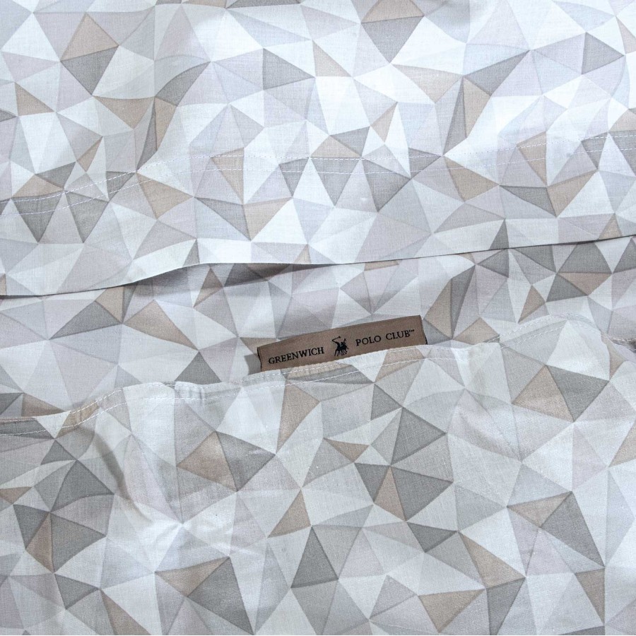 2378 Παπλωματοθήκη King 240X260 Ταμπάς Greenwich Polo Club