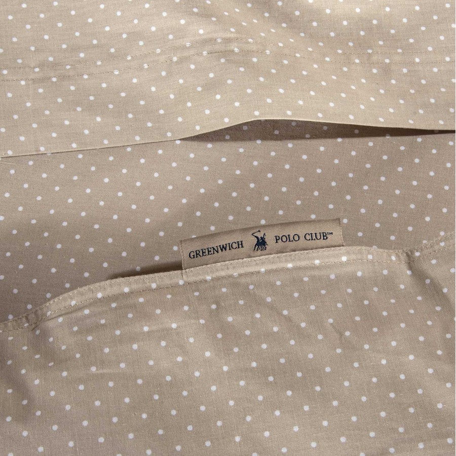 2392 Παπλωματοθήκη King 240X260 Ταμπάς Greenwich Polo Club