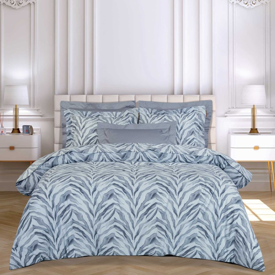 2394 Παπλωματοθήκη King 240X260 Γκρι Greenwich Polo Club