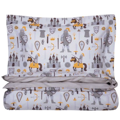 8861 Σετ Παπλωματοθήκη Μονή 160X240 Κρεμ/Γκρι Greenwich Polo Club