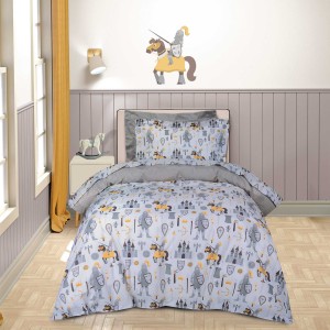 8861 Σετ Παπλωματοθήκη Μονή 160X240 Κρεμ/Γκρι Greenwich Polo Club