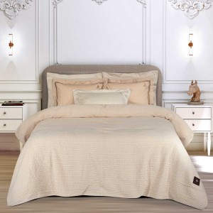 4456 Κουβέρτα Πικέ 160X240 Εκρού Greenwich Polo Club