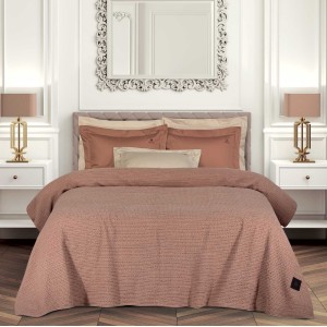 4459 Κουβέρτα Πικέ 240X260 Ροζ Greenwich Polo Club