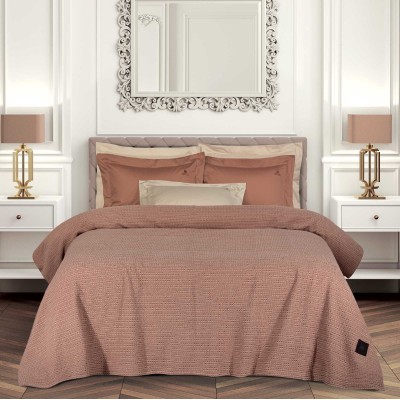 4459 Κουβέρτα Πικέ 240X260 Ροζ Greenwich Polo Club