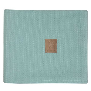 8869 Κουβέρτα Πικέ Baby Κούνιας 110X150 Μέντα Greenwich Polo Club