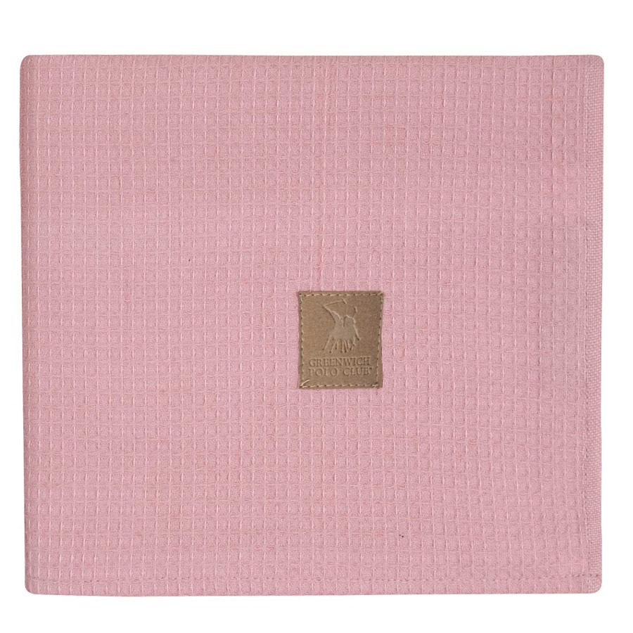 8873 Κουβέρτα Πικέ Baby Κούνιας 110X150 Nude Greenwich Polo Club