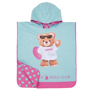 5223 Πόντσο Θαλάσσης Junior 50X115 Μέντα/Φούξια Greenwich Polo Club 5223 Πόντσο Θαλάσσης Junior 50X115 Μέντα/Φούξια Greenwich Polo Club