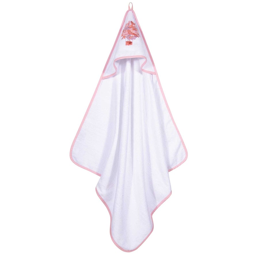 8864 Κάπα Baby 80X80 Λευκό/Ροζ Greenwich Polo Club