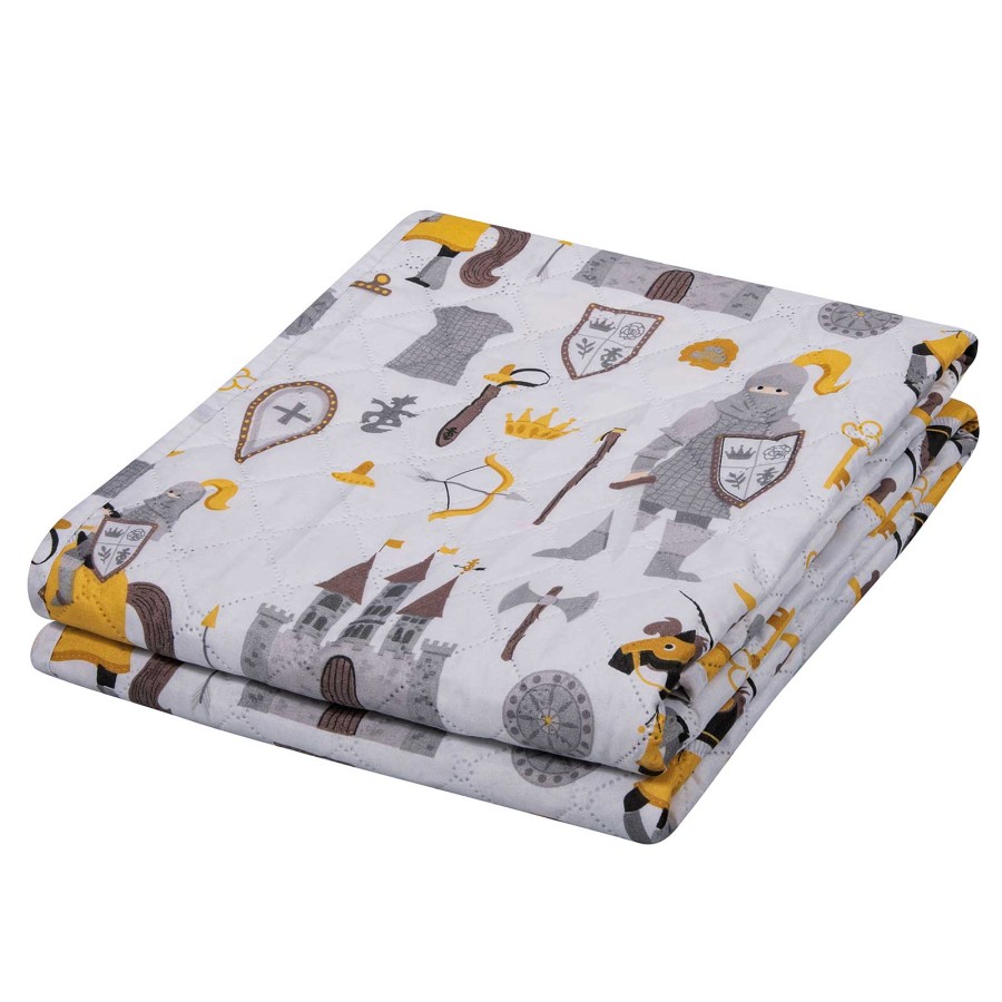 8861 Κουβερλί Baby 120X160 Κρεμ/Γκρι Greenwich Polo Club