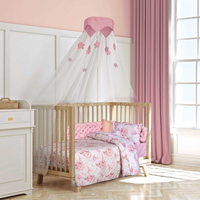 8864 Κουβερλί Baby 120X160 Ροζ Greenwich Polo Club