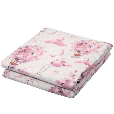 8864 Κουβερλί Baby 120X160 Ροζ Greenwich Polo Club