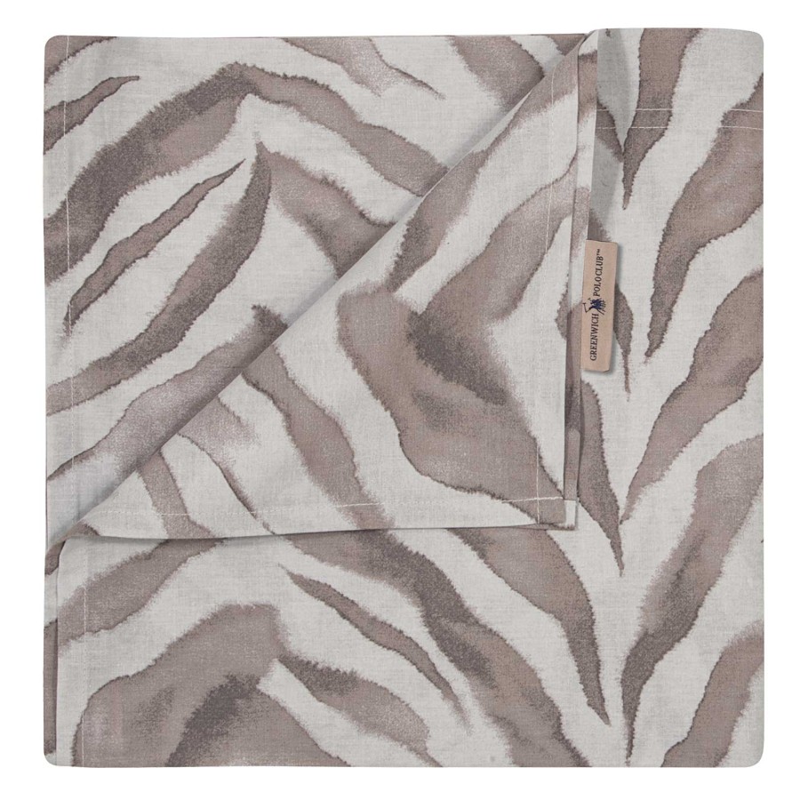 2377 Σεντόνι Υπέρδιπλo 240X260 Καφέ Greenwich Polo Club