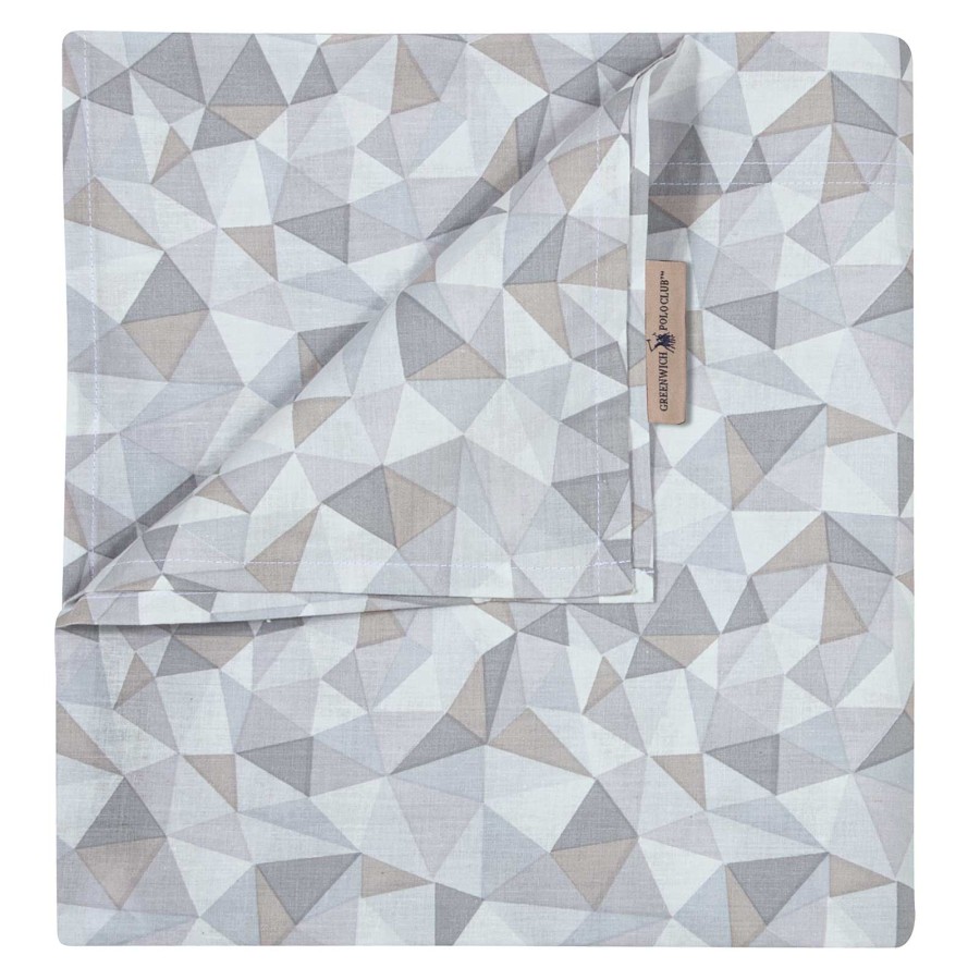 2378 Σεντόνι King 260X280 Γκρι/Μπεζ Greenwich Polo Club