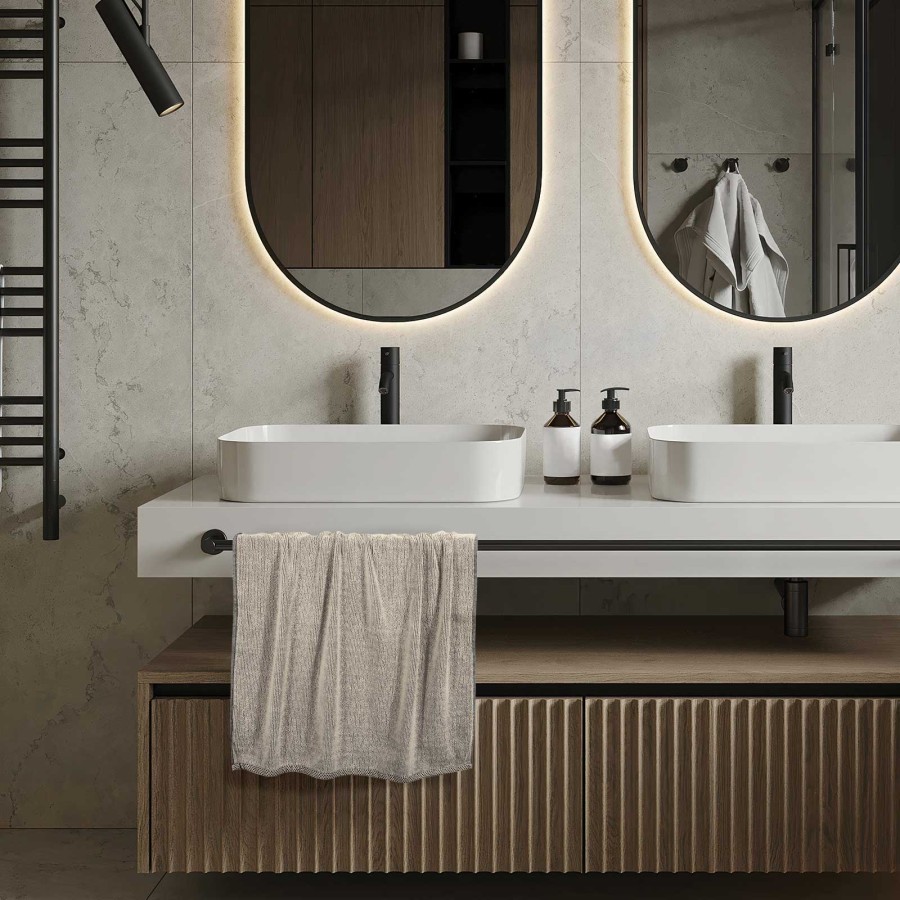 4126 Σετ Πετσέτες 3Τμχ Μαύρο Greenwich Polo Club