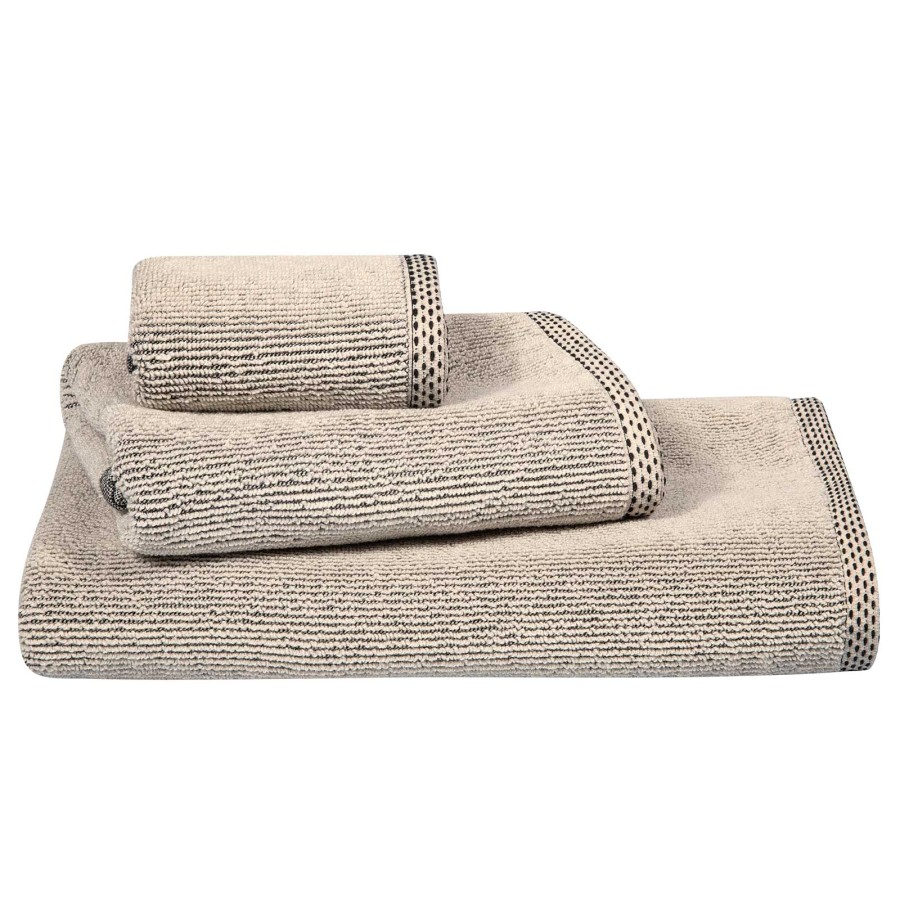 4126 Σετ Πετσέτες 3Τμχ Μαύρο Greenwich Polo Club