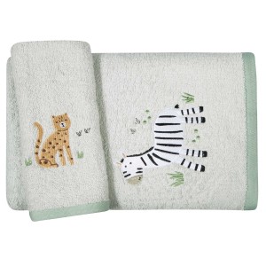 8867 Σετ Πετσέτες Baby Μέντα Greenwich Polo Club