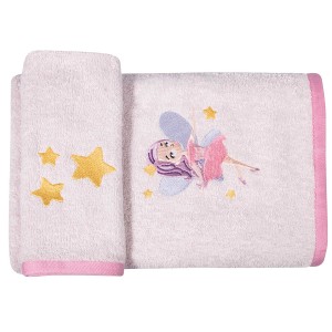 8868 Σετ Πετσέτες Baby Ροζ Greenwich Polo Club