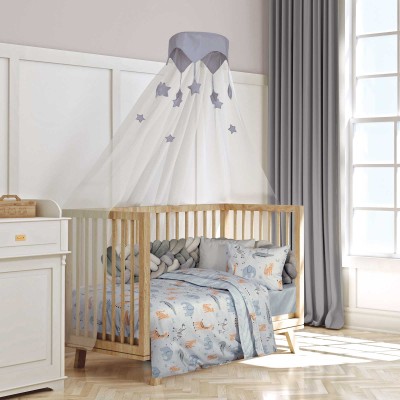 8867 Σετ Σεντόνια Baby 130X170 Πράσινο/Γκρι Greenwich Polo Club