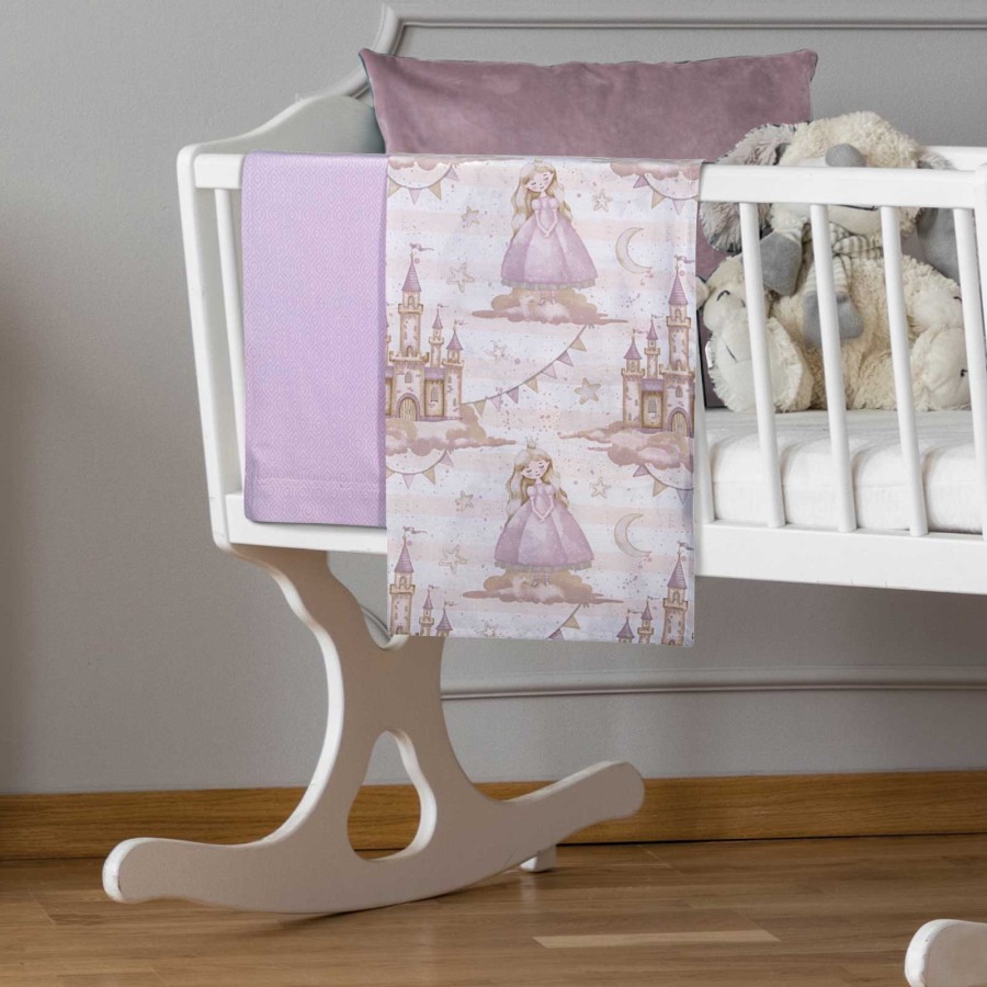 8862 Σετ Σεντόνια Λίκνου Baby 70X120 Nude Greenwich Polo Club