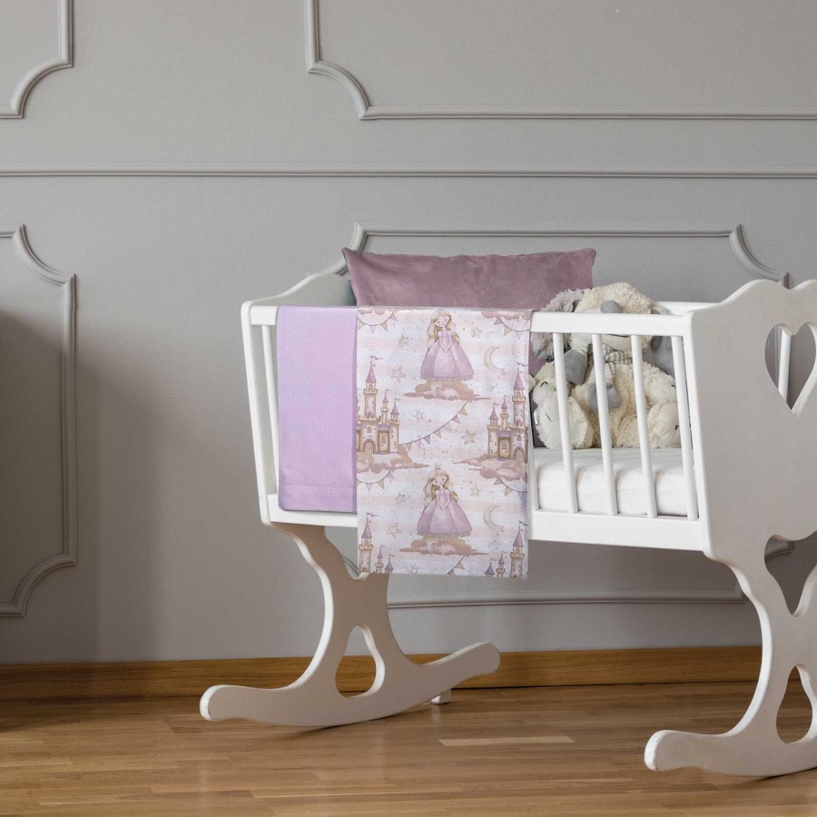 8862 Σετ Σεντόνια Λίκνου Baby 70X120 Nude Greenwich Polo Club