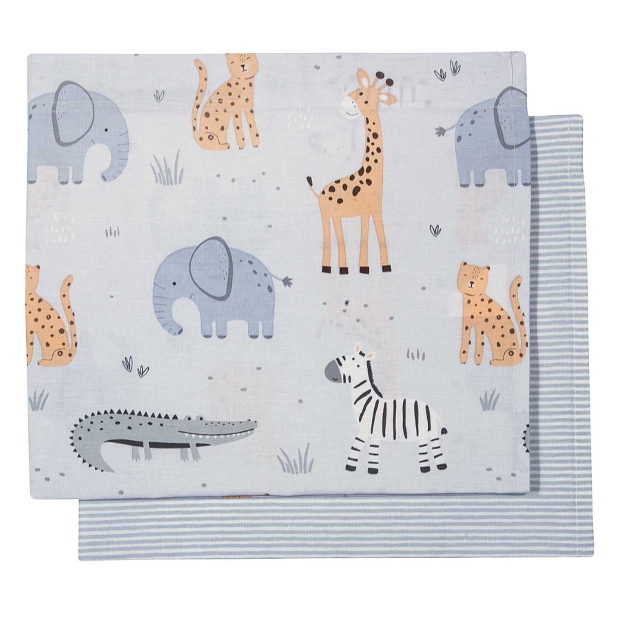 8867 Σετ Σεντόνια Λίκνου Baby 70X120 Πράσινο/Γκρι Greenwich Polo Club