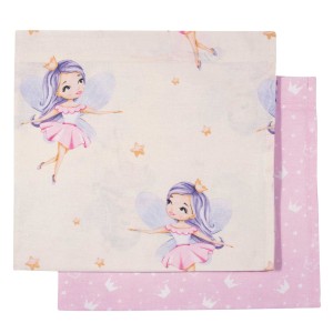 8868 Σετ Σεντόνια Baby Λίκνου 70X120 Ροζ Greenwich Polo Club