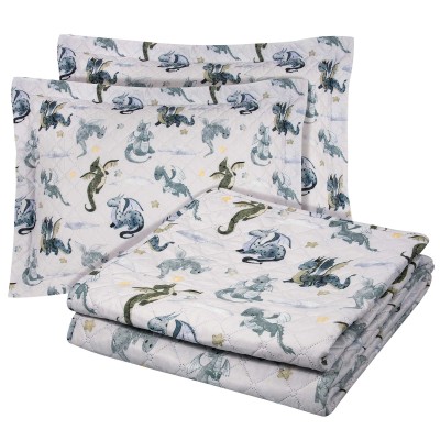 8863 Ζεύγος Μαξιλαροθήκες Junior 50X70+5 Μπεζ/Μπλε Greenwich Polo Club