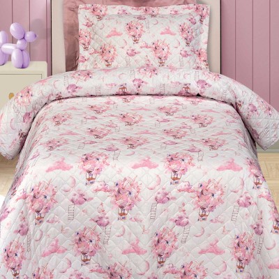 8864 Ζεύγος Μαξιλαροθήκες Junior 50X70+5 Ροζ Greenwich Polo Club