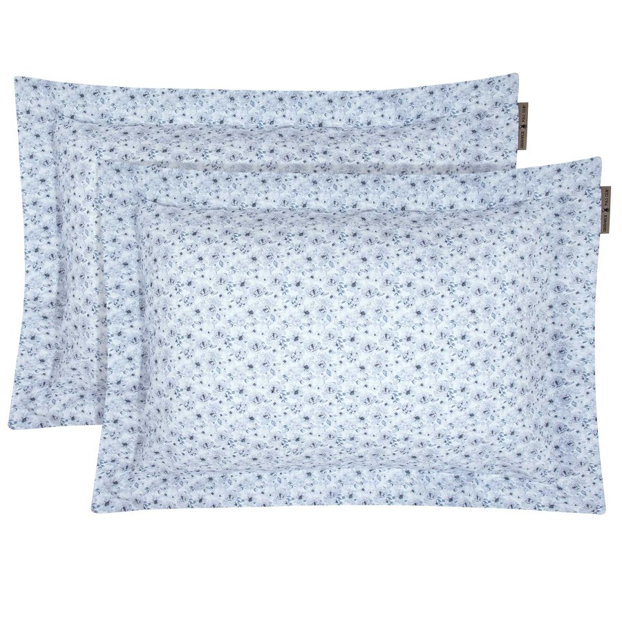 2376 Ζεύγος Μαξιλαροθήκες 50X70+5 Γκρι Greenwich Polo Club