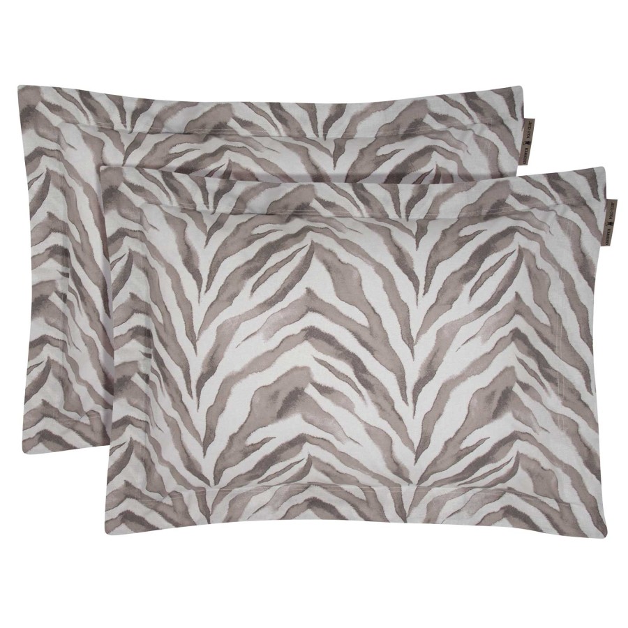 2377 Ζεύγος Μαξιλαροθήκες 50X70+5 Καφέ Greenwich Polo Club